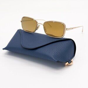 NEW LOEWE LW40159U 32G SUNGLASSES UNISEX SQUARE YELLOW